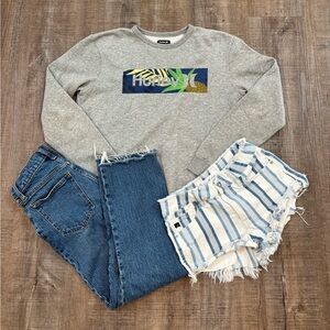 NEW Hurley Oversized Crewneck Size Small
